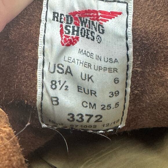 Red Wing 6 Moc Toe Boots - Picture 2 of 7